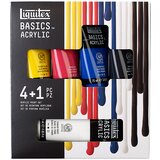 LIQUITEX Set akrilnih barv Liquitex Basics (4 x 75 ml + 1 x 118 ml) | Shoptok.si