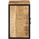 vidaXL Kopalniška omarica 40x30x50 cm trden mangov les in železo | Shoptok.si