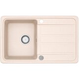 Sink Solution pomivalno korito NATURA 40 PLUS - 780 x 460 mm - bež (7050054) | Shoptok.si