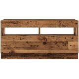 TV ormarić LED boja drva 260x35x40 cm konstruirano drvo | shoptok.hr
