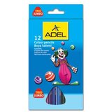  Adel jumbo olovke u boji trouglaste 12/1 7-a2117510000 ( 94071 ) Cene
