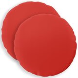  Presvlaka za jastuk 2 pcs HEERLEN Crvena Ø 40 cm Poliester | shoptok.hr