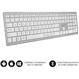 Subblim Teclado tipkovnice Bluetooth Pure Extended Silver, (20605507) Cene