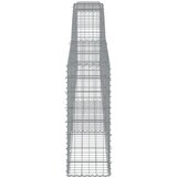 Gabionska košara s lukom 400 x 30 x 80/100 cm pocinčano željezo | shoptok.hr
