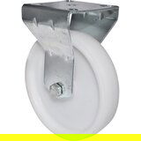 Wagner Fiksna kolesa za aparate, umetna masa, kolo s Ø 125 mm, DE 4 kosi, fiksno kolo | Shoptok.si