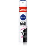 Nivea Black & White Invisible Clear antiperspirant v pršilu za ženske 200 ml Cene