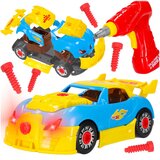  Športni tuning avto za sestavljanje + izvijač - Rojstni dan - Za 3+ let | Shoptok.si