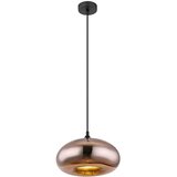 Globo 15571HC - Luster na sajli SELLY 1xE27/60W/230V bakreni u