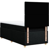 Box spring krevet s madracem crni 90x190 cm od tkanine | shoptok.hr