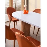 Hanah home Trpezarijski sto Gusto - 2951, 180x77x90 cm, Bijeli | Eponuda.ba