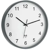 TFA okrugli zidni sat (Antracitne boje, Promjer: 30,2 cm)