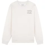 Scalpers Sweater majica smeđa / prljavo bijela