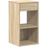 vidaXL Nočne omarice s predalom 2 kosa sonoma hrast 35x34x66,5 cm | Shoptok.si