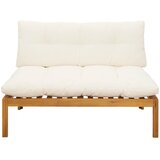  Srednji Sofe Jedinica Prirodna i krema bijela 120 x 80 x 82 cm | shoptok.hr