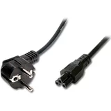  Napajalni kabel tripolar - tri polni ( Mickey mouse ) 1,2m - Črn