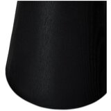 Furnhouse Črna mizica v hrastovem dekorju ø 45 cm Tango – | Shoptok.si