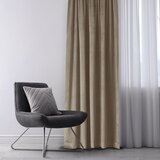  Curtain VILA color beige style classic transparent dragon tape 7.5 cm velvet 400x245 HOMEDE | shoptok.hr