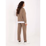 RUE PARIS Set-IT-KMPL-9237.46-dark beige | Shoptok.si