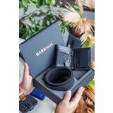 Myvalice Set za muškarce kaiš i novčanik Dortmund, Crni | ePonuda.com