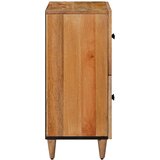  Kreveta s pohranom Prirodna 60 x 33 x 75 cm Čvrsto drvo manga | shoptok.hr