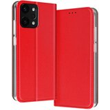 AVIZAR Torbica za Oppo Reno 14, teksturirana, rebrasta z držalom za kartice, Rdeča, (5000208807) | Shoptok.si
