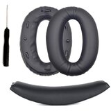 INF Zamenljive ušesne blazinice in naglavni trak, združljivi s Sony WH-1000XM2/MDR-1000X Black, (5000116755) | Shoptok.si