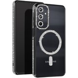 AVIZAR Diamantno ohišje za Samsung Galaxy A25 MagSafe Contour Strass, Črna, (5000012049) | Shoptok.si