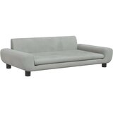 Krevet za pse svjetlosivi 100 x 54 x 33 cm baršunasti | Eponuda.ba