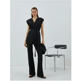 Koton Spanish Leg Fabric Trousers High Waist