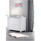 Vipack Bijeli dječji ormar od masivnog bora 100x87 cm ERIK – | shoptok.hr