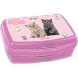 Ars Una Preslatke životinje – čajanka, kutija za užinu s mačkama 16,5x6x13,5cm | shoptok.hr