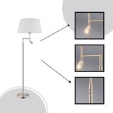 Eglo/Edi Light 55961 - LED stojeća lampa SANTANDER 1xE27/11W/230V + LED/2,3W | Eponuda.com