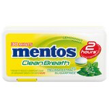 Mentos Clean Breath lemon melissa bombone, 21g Cene
