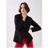 LC Waikiki Women's Straight Long Sleeve Blazer Jacket with Front Button Fastening Cene