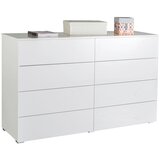 CARRYHOME KOMODA, bela, visoki sijaj | Shoptok.si