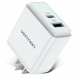 Vention QC67-US-W kućni punjač za mobilne telefone usb a/usb c beli (us priključak) Cene