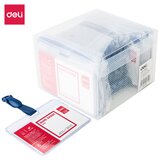 Deli Kartica ID sa plavom štipaljkom 54x90mm 1/50 E5752 | ePonuda.com