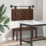  Držeće uzglavlje Zidne Smeđa 80 cm Lažna koža - Smeđa 80 cm bez LED | shoptok.hr