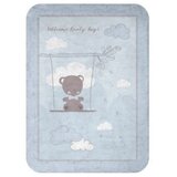 Kikka Boo Super soft baby ćebence 80x110 Dream Big Blue (KKB22161)