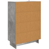  Kreveta Betonsko Siva 66 x 34,5 x 95 cm Konstrukcijsko drvo | shoptok.hr