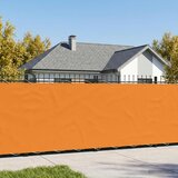  Zaslon za privatnost na balkonu 180 x 1000 cm Polyester Narančasta | Shoptok.si