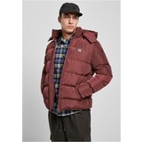 UC Men Puffer Hooded Jacket Cherry Cene