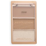 REVOLUTION MAKE UP Makeup Revolution Bronze Icon paleta bronzera Divine Fair 2 x 3,5 g + 2,8 g | Eponuda.com