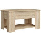  Stolić za kavu boja hrasta 79 x 49 x 41 cm konstruirano drvo | shoptok.hr