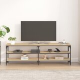 TV ormarić boja hrasta 160x30x50 cm od konstruiranog drva | shoptok.hr
