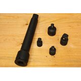 Boni-shop Podaljšek za udarni vijačnik 3/4 na 1 col, 250mm Cr-Mo jeklo za profesionalno uporabo, (5000210827) | Shoptok.si