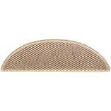 vidaXL Samoljepljivi otirači za stepenice 30kom 56x17x3cm boja pijeska | shoptok.hr