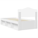  Okvir za krevet Bijelo 90 x 190 cm Čvrsto borovo drvo | shoptok.hr