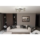 Plafonsko svetlo SMART 4xE14/10W/230V crna/siva | Eponuda.com