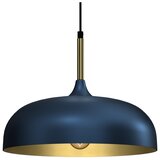  Luster na sajli LINCOLN 1xE27/60W/230V prečnika 35 cm u plavoj boji | Eponuda.com